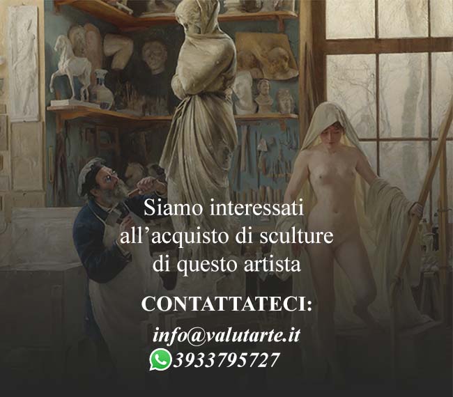 Valutazione, prezzo di mercato, valore e acquisto sculture di Mario Ersanilli.